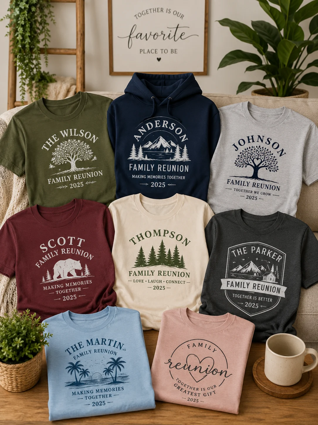 Custom family reunion shirts Indianapolis