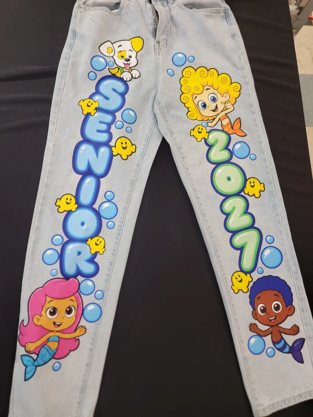 Custom printed jeans and specialty apparel in Indianapolis
