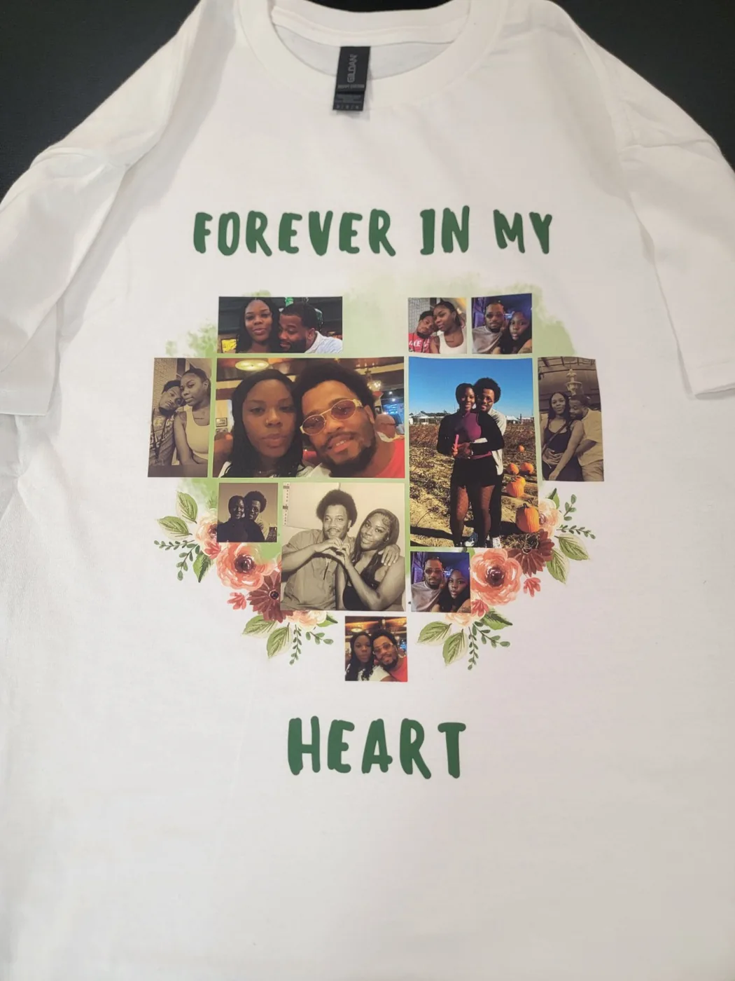 Personalized photo shirt printing in Indianapolis